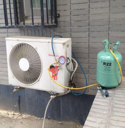 鹤城空调加氟