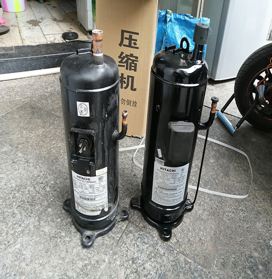鹤城中央空调压缩机的更换维修
